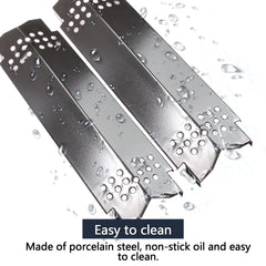 Hongso flame tamer next to ruler showing 14-9/16 inch size for correct fit