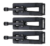 Hongso front view of 3-pack burners showing shape and fit, ensuring correct replacement