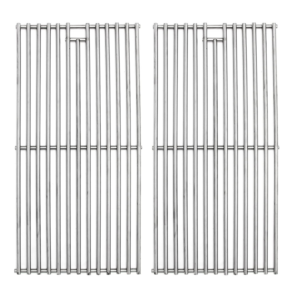 Hongso stainless steel grates front view showing fit and finish benefit