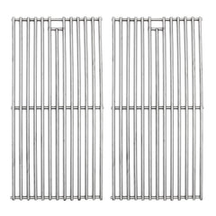 Hongso stainless steel grates front view showing fit and finish benefit