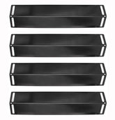 Hongso front view of four porcelain heat shields showing fit and finish for easy replacement