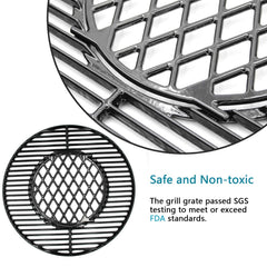Hongso inner 12-inch grid displayed separately for direct and indirect cooking zones