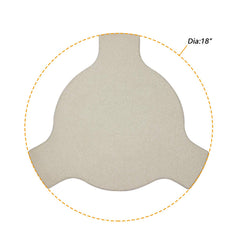 Hongso plate setter top view illustrating 18-inch diameter for fit clarity