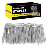 HongWay front packaging showing 500-pack of galvanized stakes for bulk projects