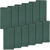 Honoson front view of single green patch showing shape and size for quick repairs