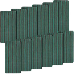 Honoson front view of single green patch showing shape and size for quick repairs