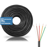 Hoolerry front spool 18/5 250ft showing full reel and labeling for quick identification