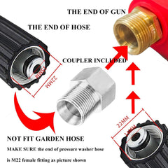 Hourleey five nozzle tips array for flexible spray patterns and task control