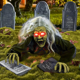Hourleey groundbreaker front view showing lifelike pose for instant yard impact