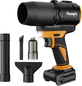 Houselife front view of the blower showing compact design and portability benefit