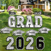 HOVACY front packaging showing 14 silver grad signs, clear celebration kit