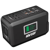 HOWEASY front panel showing all ports and easy controls for convenient charging