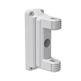 HOZEREEL front view mounting bracket showing sturdy grey plate and bolt holes for stable support