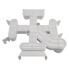 HQPASFY manifold front view showing ports and clean fit benefit