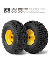 HQPASFY front wheel assembly showing tire and rim, ready-to-install