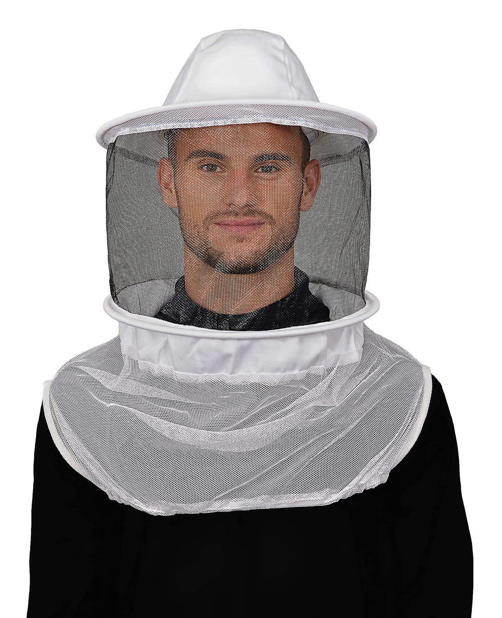 Humble Bee front view of round veil showing full face protection and comfort