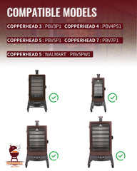 HunGrill controller backboard with wiring harness, offering direct plug-in compatibility