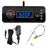 HunGrill front panel controller showing clear display and easy controls for restored smart grilling