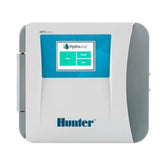 Hunter HPC‑FP front panel showing full‑color touchscreen and simple retrofit benefit