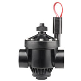 Hunter PGV front view showing threaded ports and compact body for easy installation
