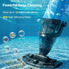 HUSHLIGHT close-up of 120µm filter mesh capturing fine debris benefit