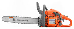 Husqvarna 440 front view showing compact saw for easy handling