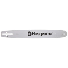 Husqvarna HLN250 front view showing bar and label for easy identification and fit