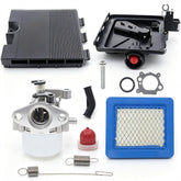 Hutdkte carburetor front view showing clean casting and mounting points for easy replacement