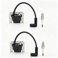 Hutdkte front view of ignition coil two-pack showing ready-to-install convenience