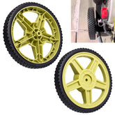 Huthbrother front view replacement wheel showing full profile and durable design benefit