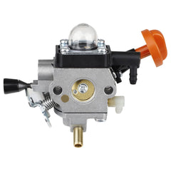 HUZTL carburetor top detail with choke and adjustment screws for precise tuning