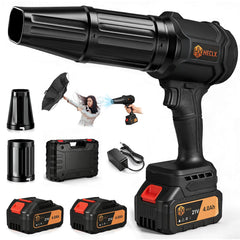 HX HECLX front view of blower showing compact design and easy grip benefit