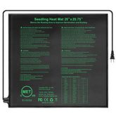 HYDGOOHO front view heat mat showing full 20x20.75 size and even surface warmth benefit