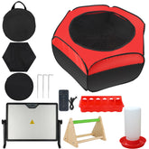 Hydralis brooder full setup showing heater and accessories for safe chick rearing