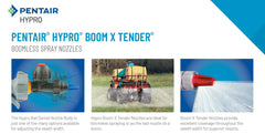 HYPRO XT024 mounted on boomless sprayer illustrating easy installation benefit