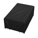 iBirdie front view of full table cover showing complete weather protection