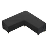 iBirdie front view showing full L-shaped cover protecting sectional