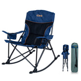 iClimb front view of open chair showing padded comfort and portability