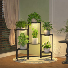 iDavosic.ly front view full stand showing six tiers for space-saving display