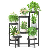 iDavosic.ly front view of 8-tier stand, neat vertical plant display