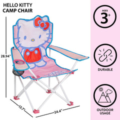 Idea Nuova Hello Kitty folded in carry case for easy transport and compact storage