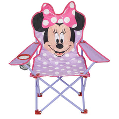 Idea Nuova Minnie front view showing full chair and cute bow for playful seating