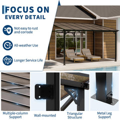 IDEALHOUSE gazebo mounted to house demonstrating seamless indoor-outdoor access