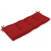 idee-home cushion front view showing full 48 by 18 inch seat pad and neat finish