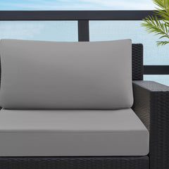 idee-home foam cross-section reveals 4-inch support for comfortable seating