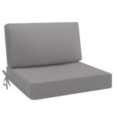idee-home front view of cushion pair shows matching style and comfort