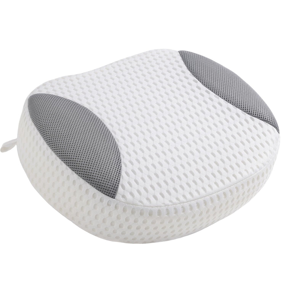 Idle Hippo front view of booster seat showing ergonomic shape and elevated comfort