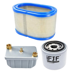 iFJF front view of complete filter kit showing all three components for quick identification