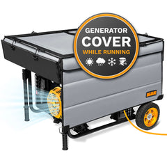 IGAN front view showing full generator coverage and weather protection
