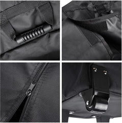 ikare side pocket storage with lid holding stakes and ropes for organization